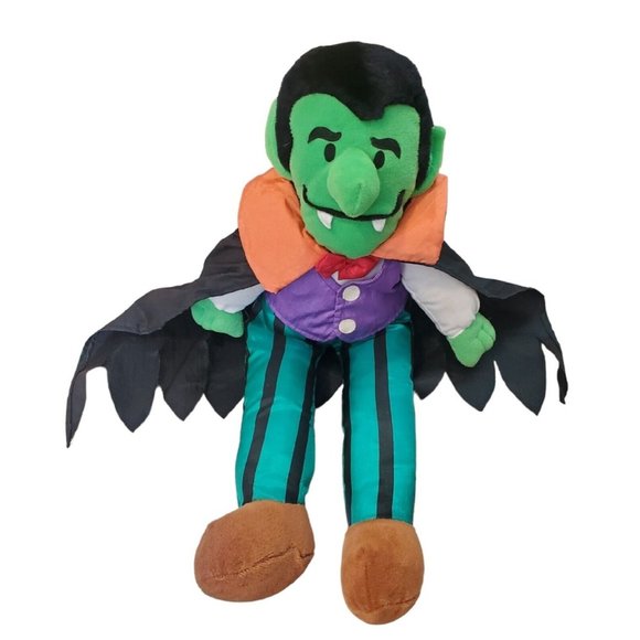 Vintage 90's Halloween Dracula Vampire Puffalump Style Plush Parachute 17" - Picture 4 of 9